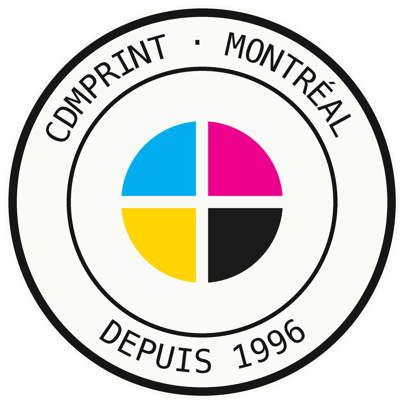 CDMPrint seal: Montréal, depuis 1996